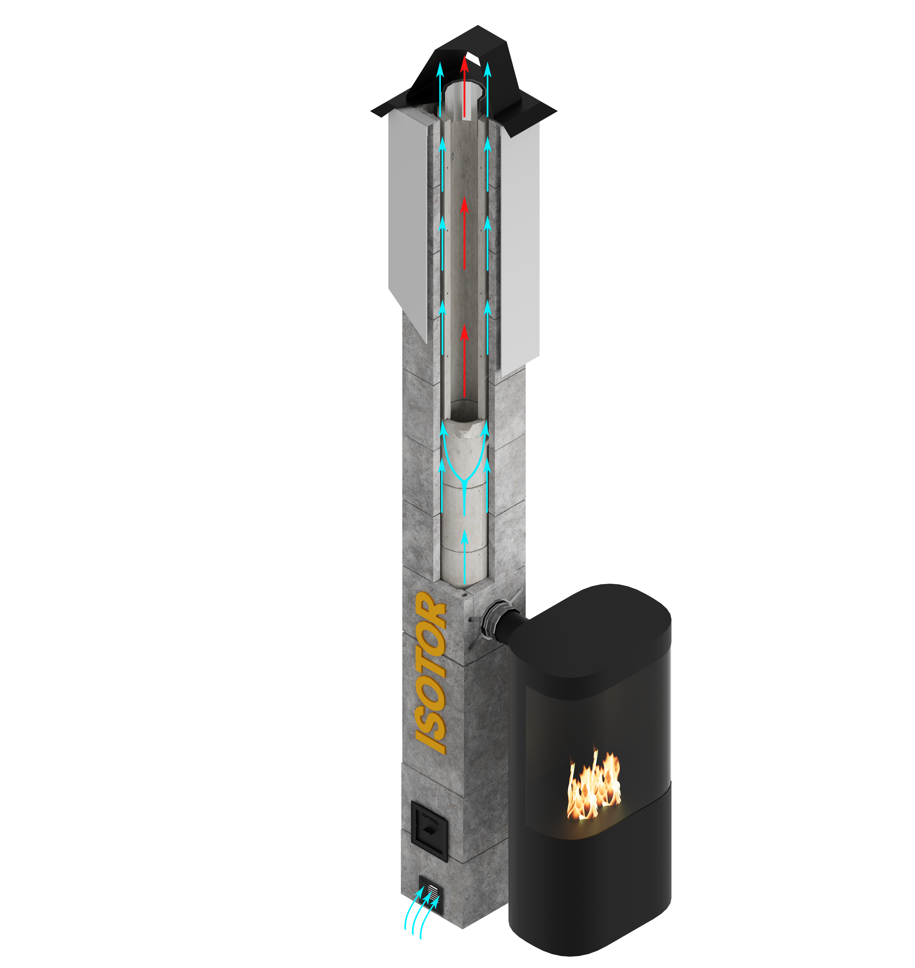 ДЫМОХОД ISOTOR Schiedel