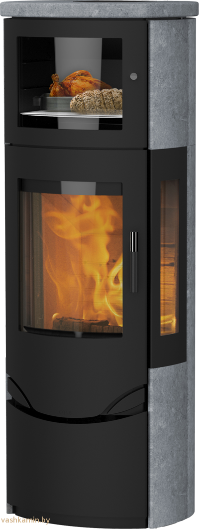 Печь-камин Lotus Prio 7M G в стеатите