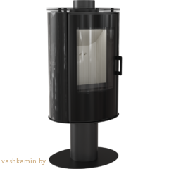 Печь камин Kratki KOZA AB S N О GLASS KAFEL CZARNY