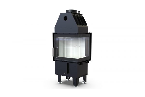 DEFRO HOME INTRA XSM BP/BL Mini  угловая каминная топка