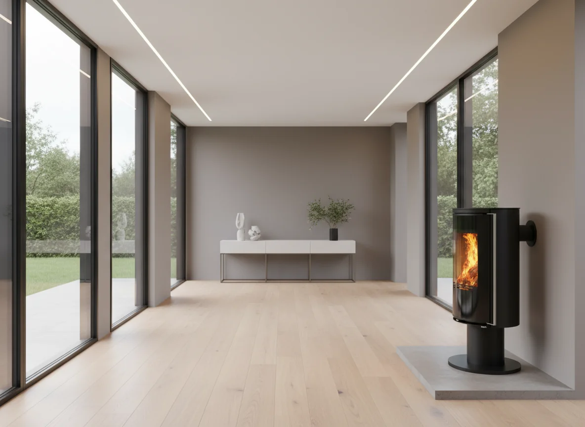 Печь-камин Ember E-16 FG Поворотная