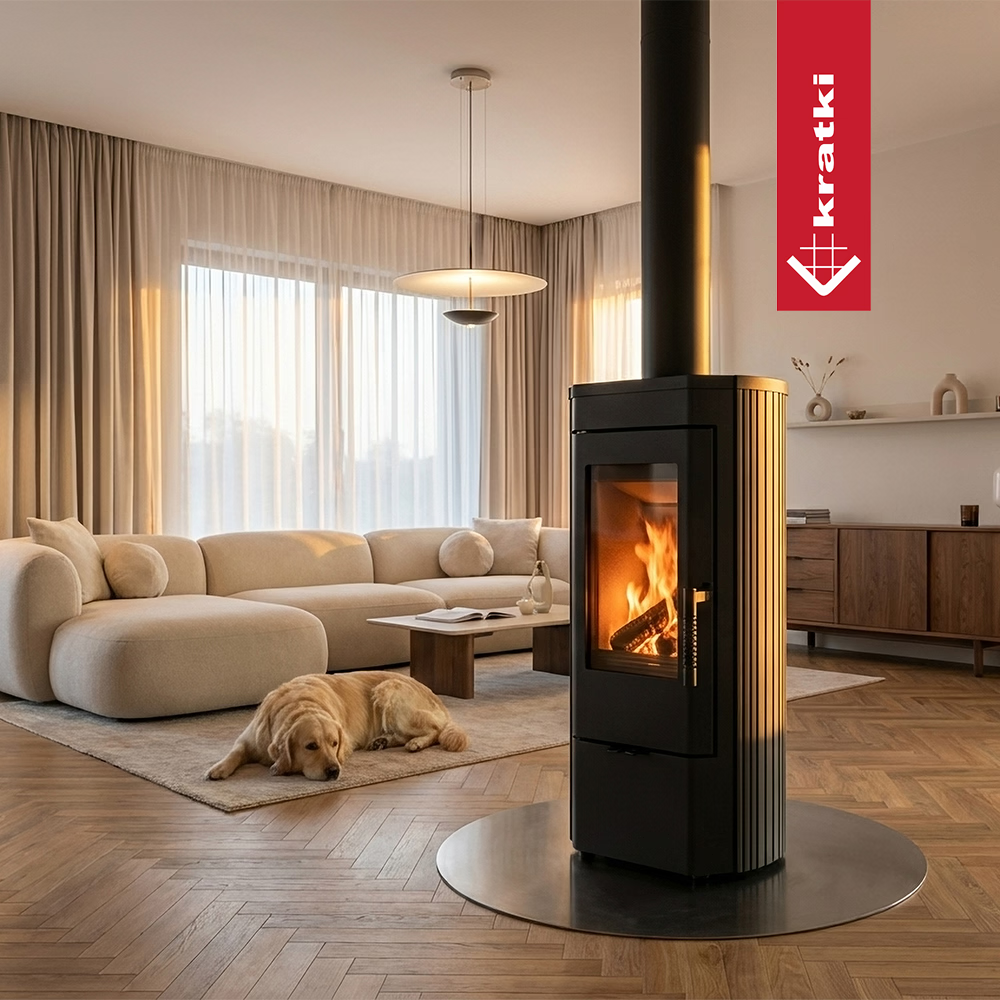 Печь-камин Kratki Koza K12