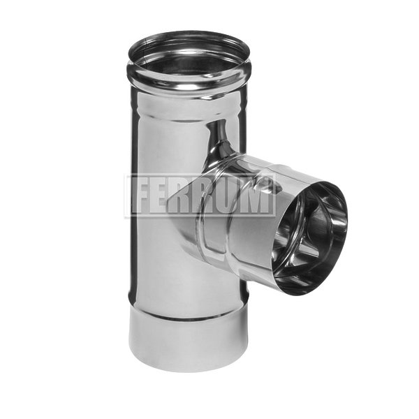 Тройник 90° Ferrum HF (AISI 430 0,8 мм)