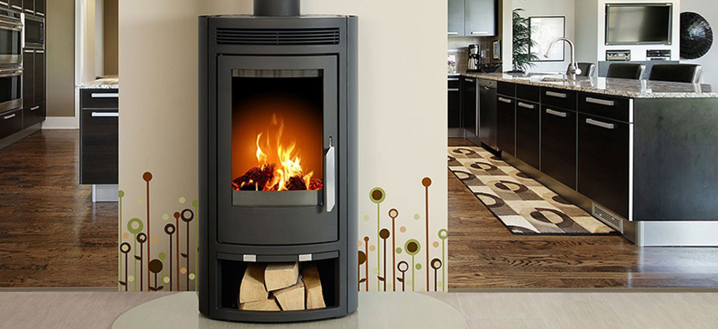 Печь-камин в интерьере