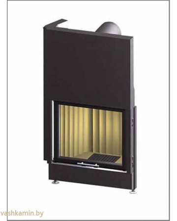 Spartherm Linear 4S Mini SH светлый шамот каминная топка