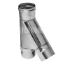 Тройник 45° Ferrum HF (AISI 430 0,8 мм)