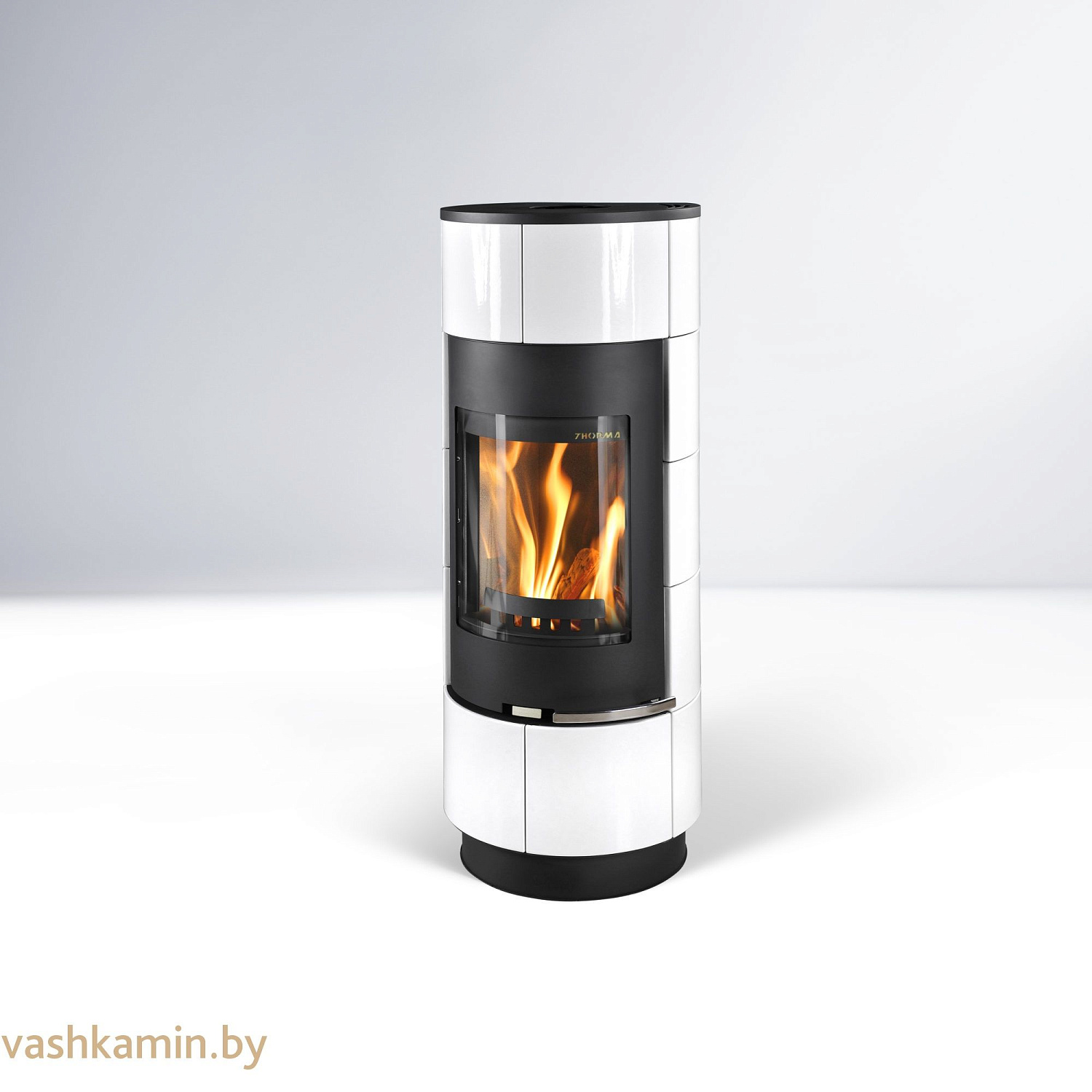 Печь-камин Thorma ATIKA Ceramic Standard White