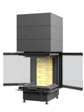 АСТОВ П3С 5357 Трехсторонняя каминная топка