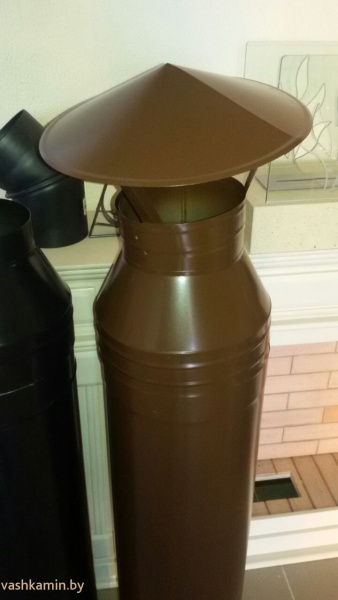 Сэндвич-труба для дымохода L=500 мм 430 сталь