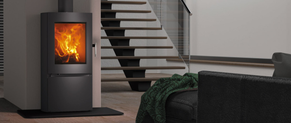 Печь-камин MAIA ROUND CARBEL