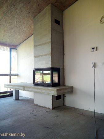 Jotul I620 FLR+управление горением ERS01+ теплонакопительная масса HSS