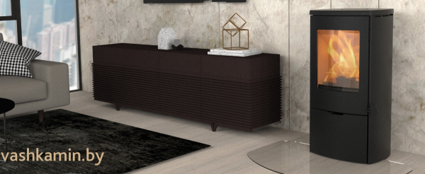 Печь-камин Lotus Mondo 3 Steel