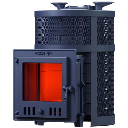 Чугунная печь для бани Искандер ЗК 25 (M) Pro Ураган