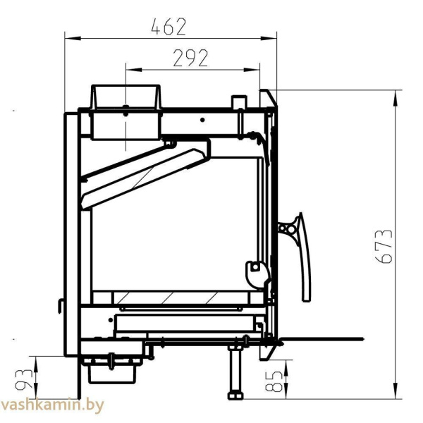 Thorma Landscape каминная топка