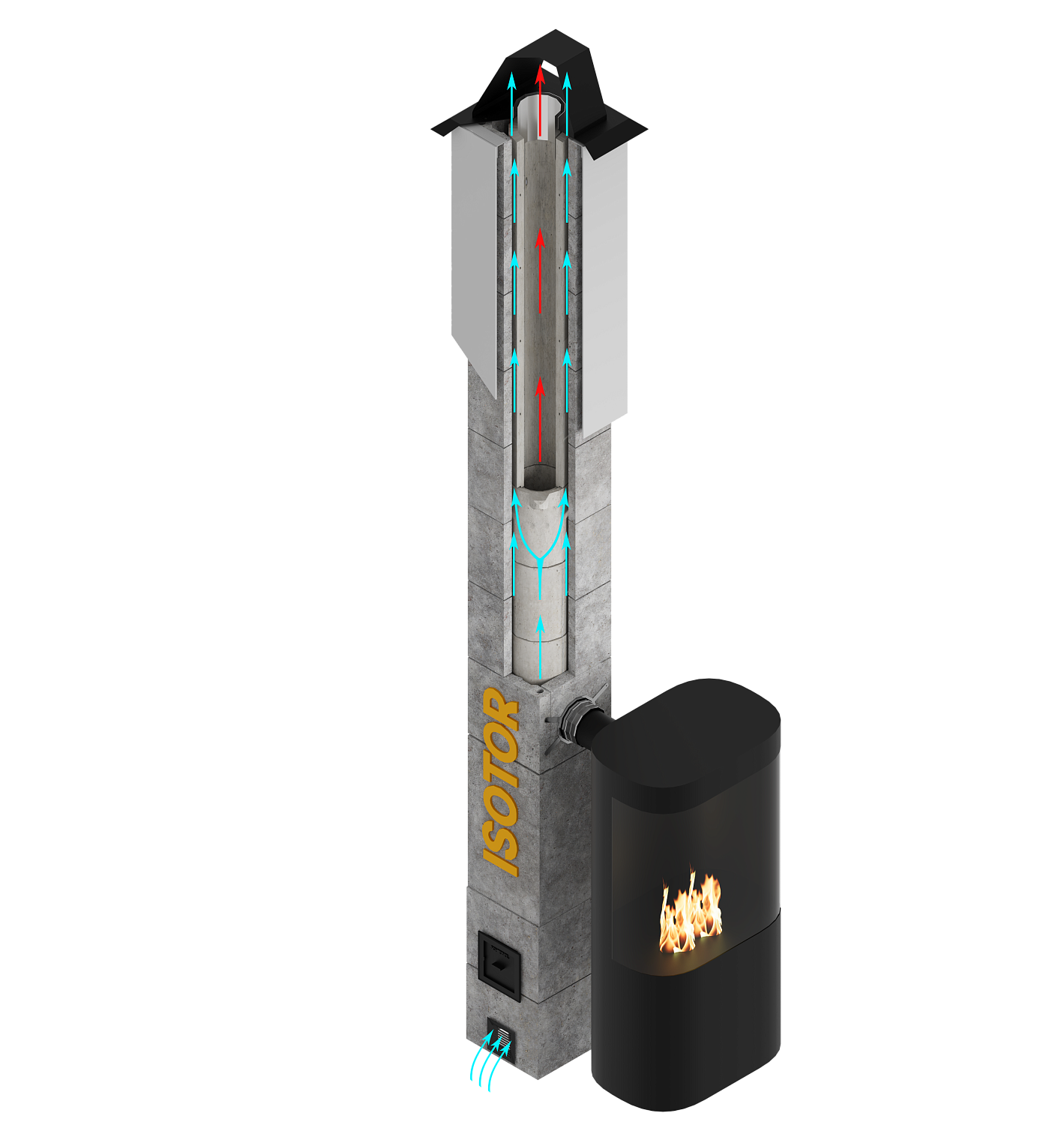 ДЫМОХОД ISOTOR Schiedel