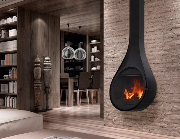 Подвесной камин ROUND