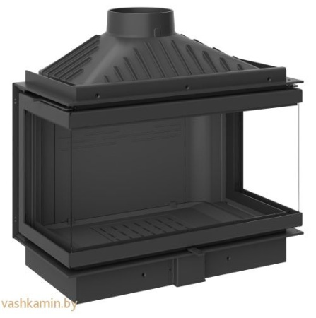 KFD ECO MAX 7 3F standard трехсторонняя с шибером каминная топка