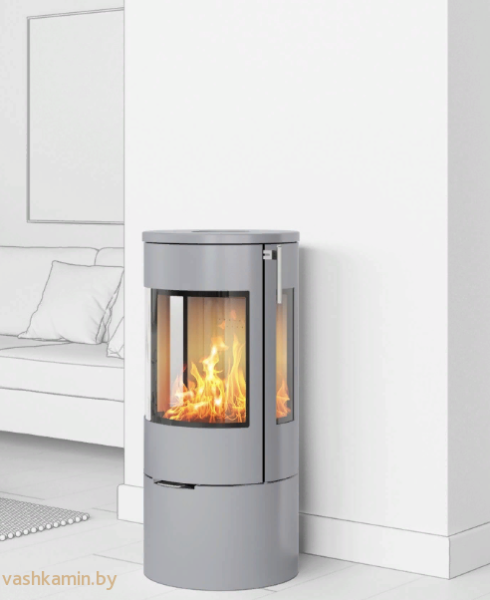 RAIS Viva L 100 3 стекла, стальная дверь, платина, кофейный, белый, никель, серебро