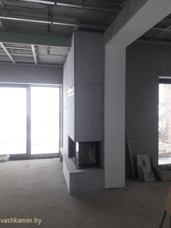 Угловая топка со стеклом Romotop HEAT R/L 3G L 81.51.40.01