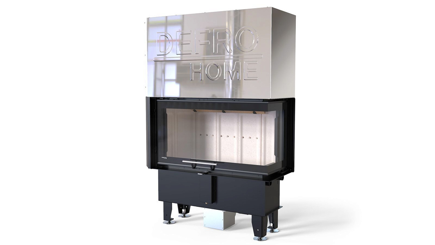 DEFRO HOME INTRA ME BL/BP SLIM G угловая каминная топка