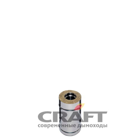 Сэндвич-труба L250 Craft AISI 316-0,8/304-0,5