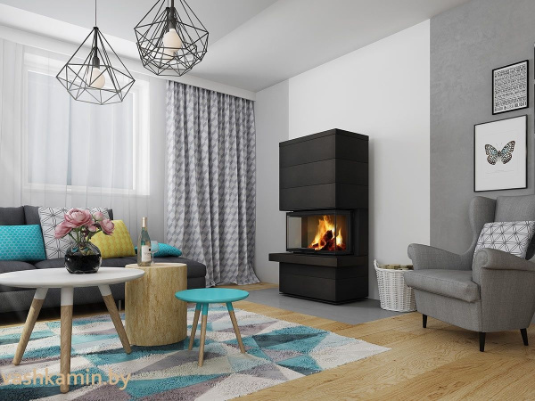 Romotop CARA C 03 Дизайнерский аккумуляционный камин