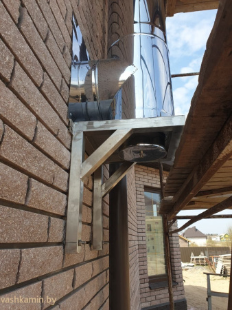 Пристеновой дымоход