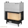 Romotop HEAT R/L 3G L 81.51.40.21 Угловая топка с раздельным стеклом