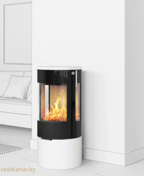 RAIS Viva L 100 3 стекла,стеклянная дверь, платина, кофейный, белый, никель, серебро