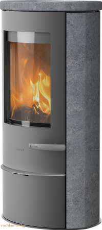 Печь-камин Lotus Liva 5 в стеатите