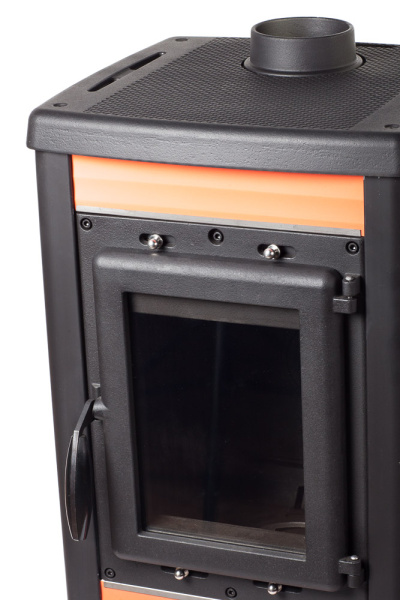 Печь-камин Klemens Красный Fireway