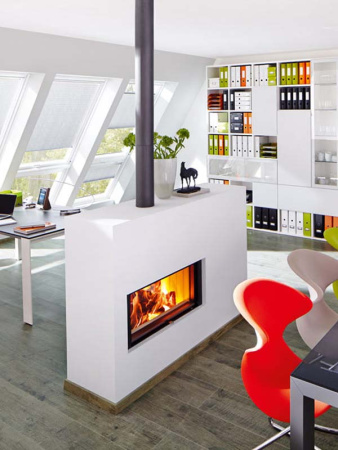 KOBOK Chopok L 130, VD 1370*570 Каминная топка с подъёмом