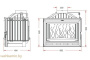 Каминная топка Option RAC Invicta с шибером