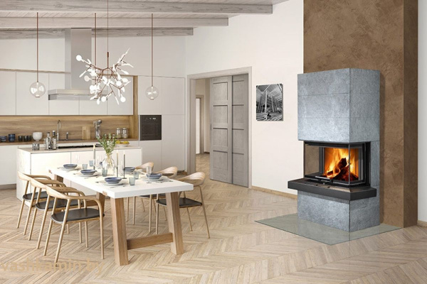 Romotop CARA C 02 Дизайнерский аккумуляционный камин