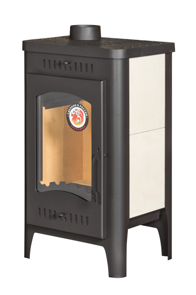 Печь-камин БАВАРИЯ ОПТИМА с плитой