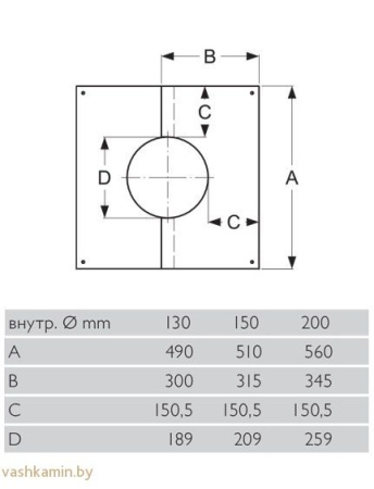 Декоративная пластина XXL 35"-45" PM25 Permeter
