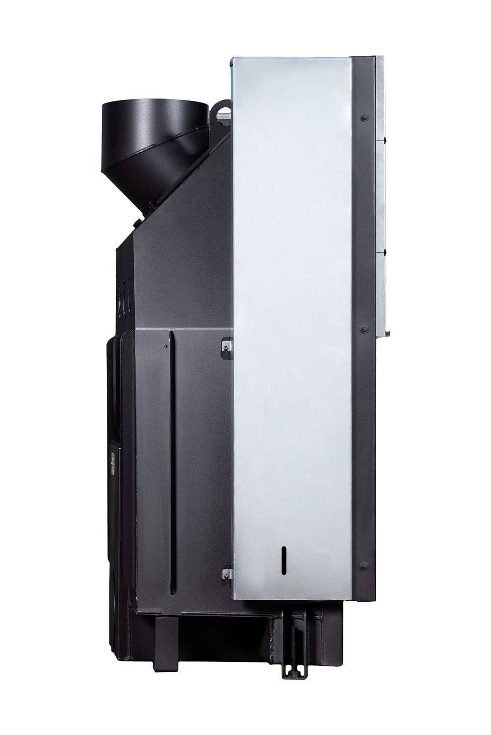 Топка ВЕГА 1000 черный шамот футеровка под кирпич