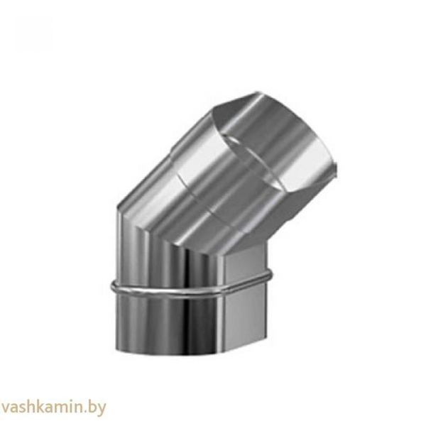 Отвод-овал 45° 304 сталь