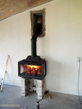 Jotul I620 FLR+управление горением ERS01+ теплонакопительная масса HSS