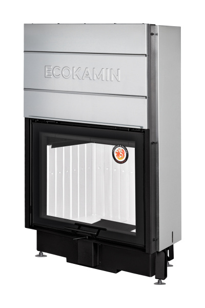 Топка ВЕГА 800/принтинг/подовая/черный шамот