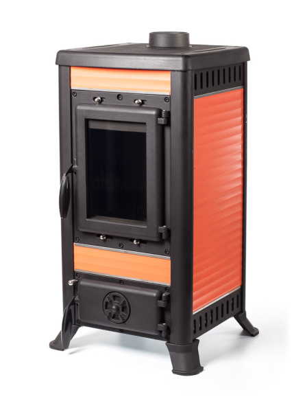 Печь-камин Klemens Красный Fireway