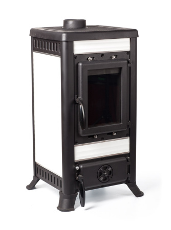 Печь-камин Klemens Белый Fireway