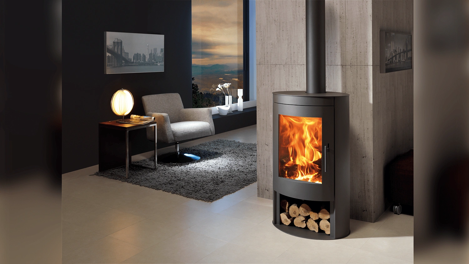 PANADERO OVAL Печь-камин