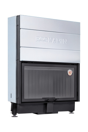 Топка ВЕГА 1000 черный шамот футеровка под кирпич