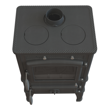 Печь-камин Dacha II Fireway с варочной поверхностью