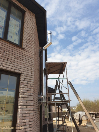 Пристеновой дымоход