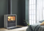 Contura 320A декоративный камень чугунная дверь