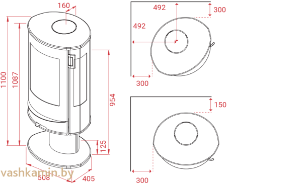 Lotus Liva 7 G Печь-камин