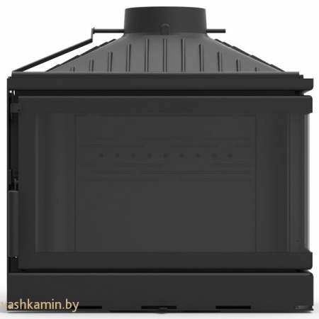 KFD ECO MAX 7 R D с шибером Basic (правая) Угловая каминная топка