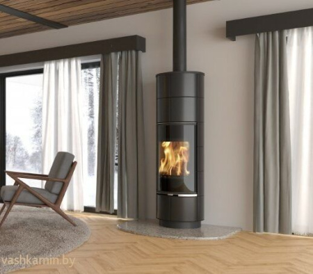 Печь-камин Thorma DELIA  Ceramic Plus Black